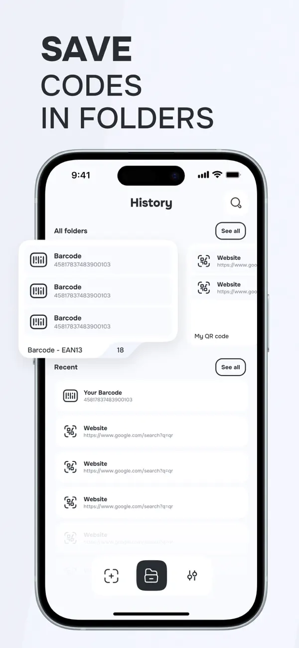 #6. QR Reader Barcode Scanner Code (iOS) โดย: Damian Mercer