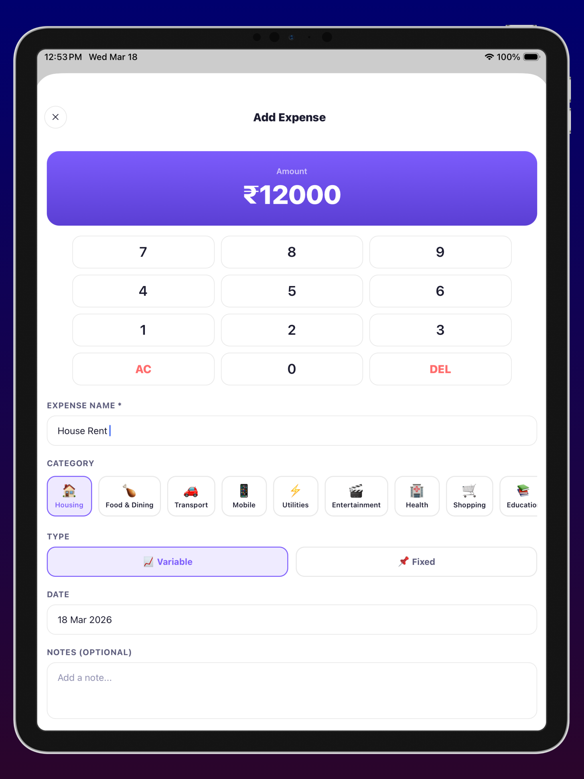 Expense Tracker Budget Manager screenshot 11