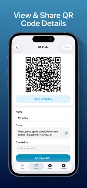 QR & Barcode Scanner: CodeScan screenshot 2