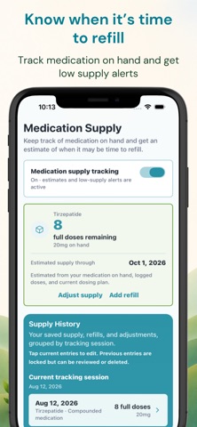 GLP-1 Tracker: Weight & Dose screenshot