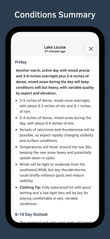 OpenSnow screenshot 7 of 10