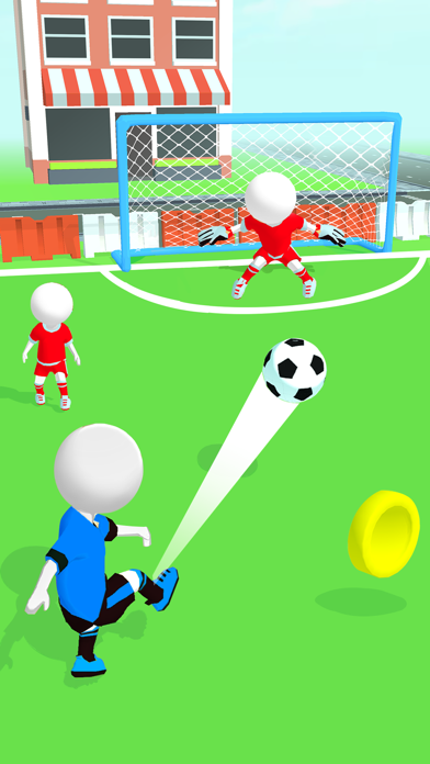 Screenshot 2 of Kick the Ball Soccer Games App