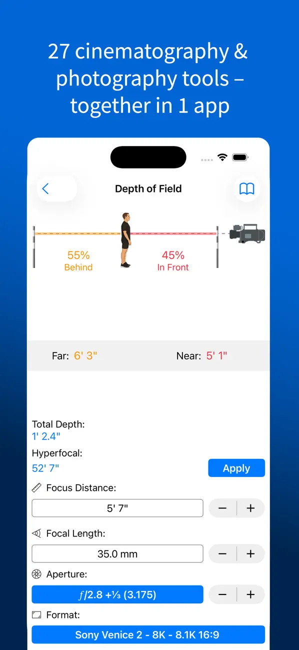#2. pCAM Pro - Film+Digital (iOS) بواسطة: David Eubank