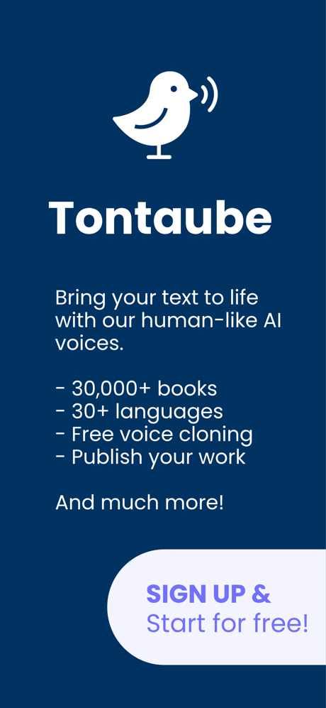 Tontaube: TTS & Voice Cloning screenshot 1
