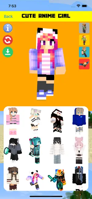 Aesthetic Skins for Minecraft screenshot 2