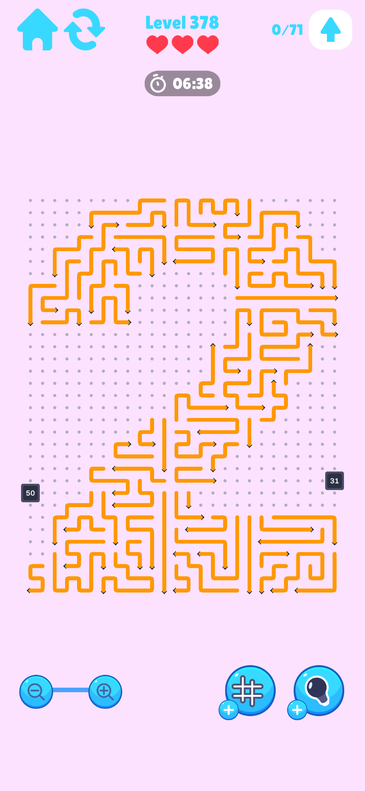 Arrow Out Puzzle Tap Away