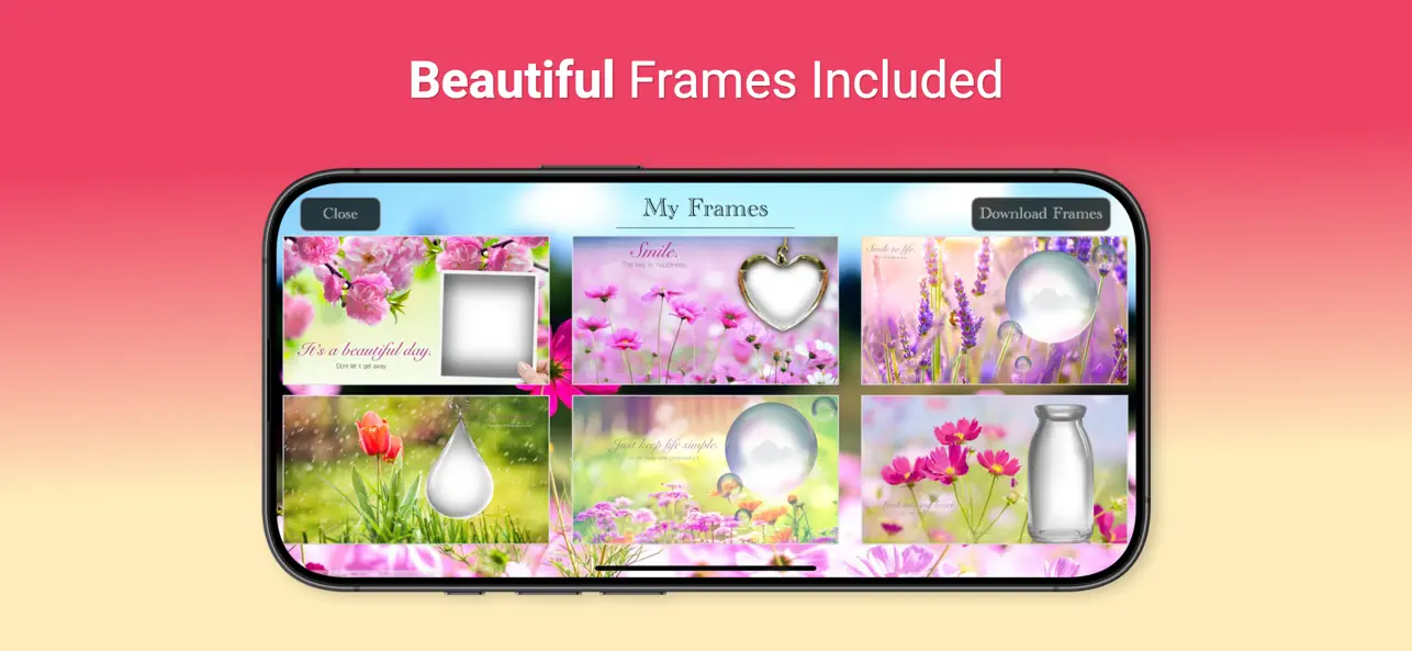 Screenshot #1 pour iFlower Camera – Cute Editor