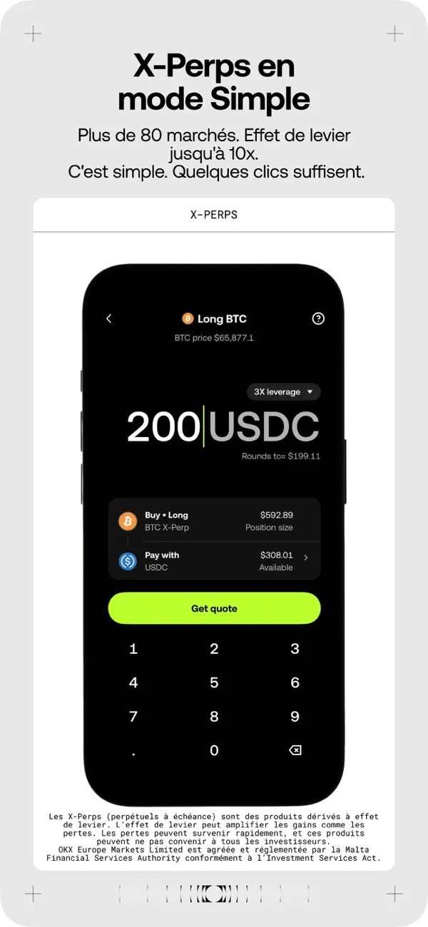 Screenshot #1 pour OKX - Achat & Earn BTC, DeFi