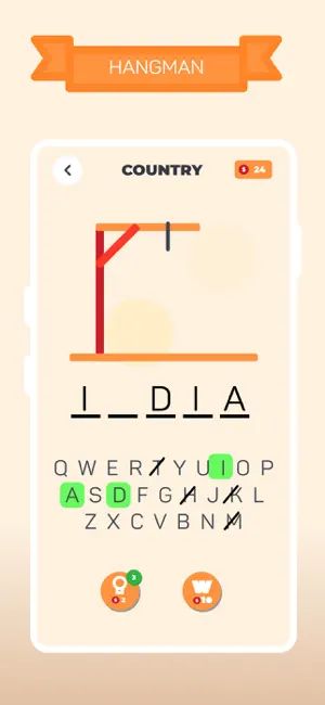 Hangman Clash screenshot 2