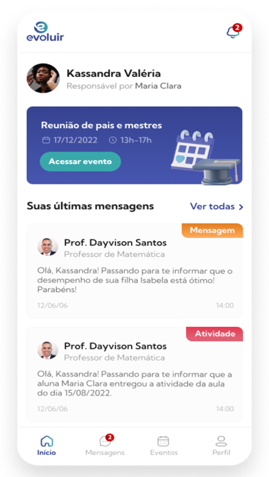 Agenda Evoluir Screenshot