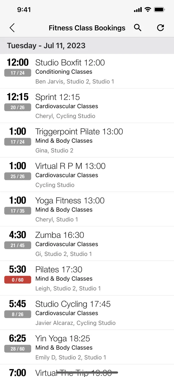 Screenshot #3 pour University of Portsmouth Sport