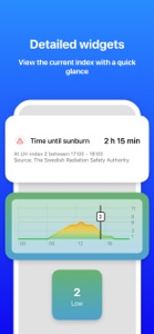 UV Index Widget Tracker screenshot #2 for iPhone