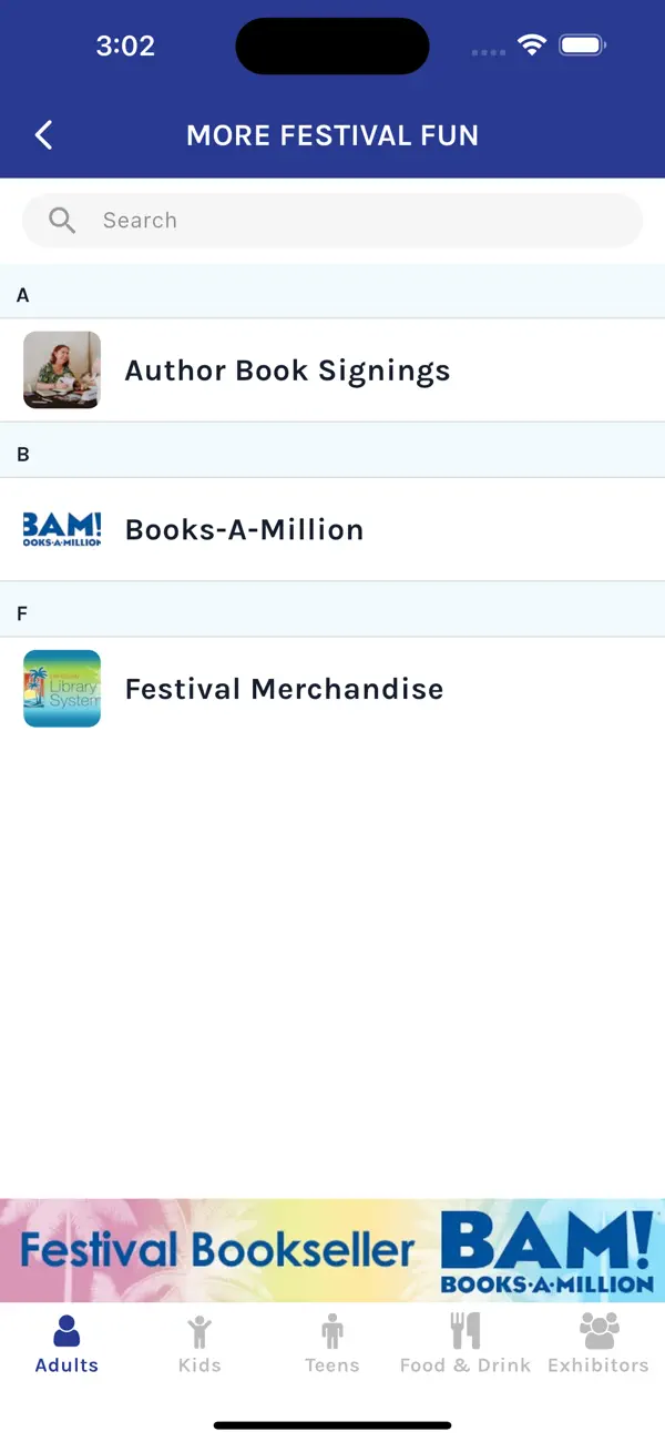 Screenshot #3 pour Southwest FL Reading Festival