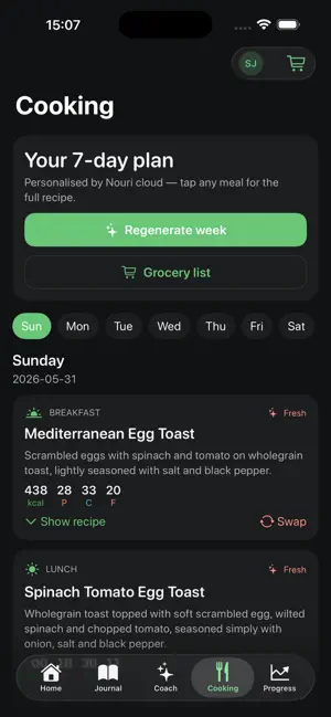 Evora: AI Food Companion screenshot 2