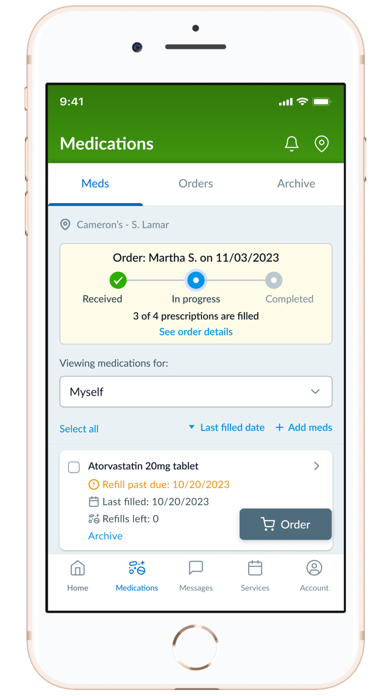 Lino's Pharmacy Rx screenshot - Medical app preview