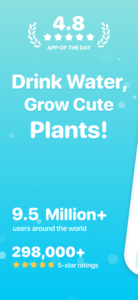 Plant Nanny Cute Water Tracker screenshot 1
