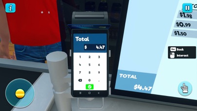 Supermarket Cashier Store Game Screenshot