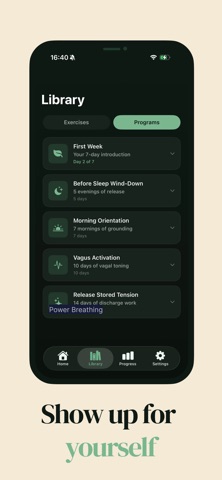 Nervine: Somatic Exercises Screenshot 4 of 6