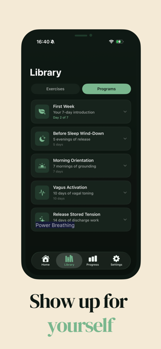 Nervine: Somatic Exercises Screenshot 4 of 6