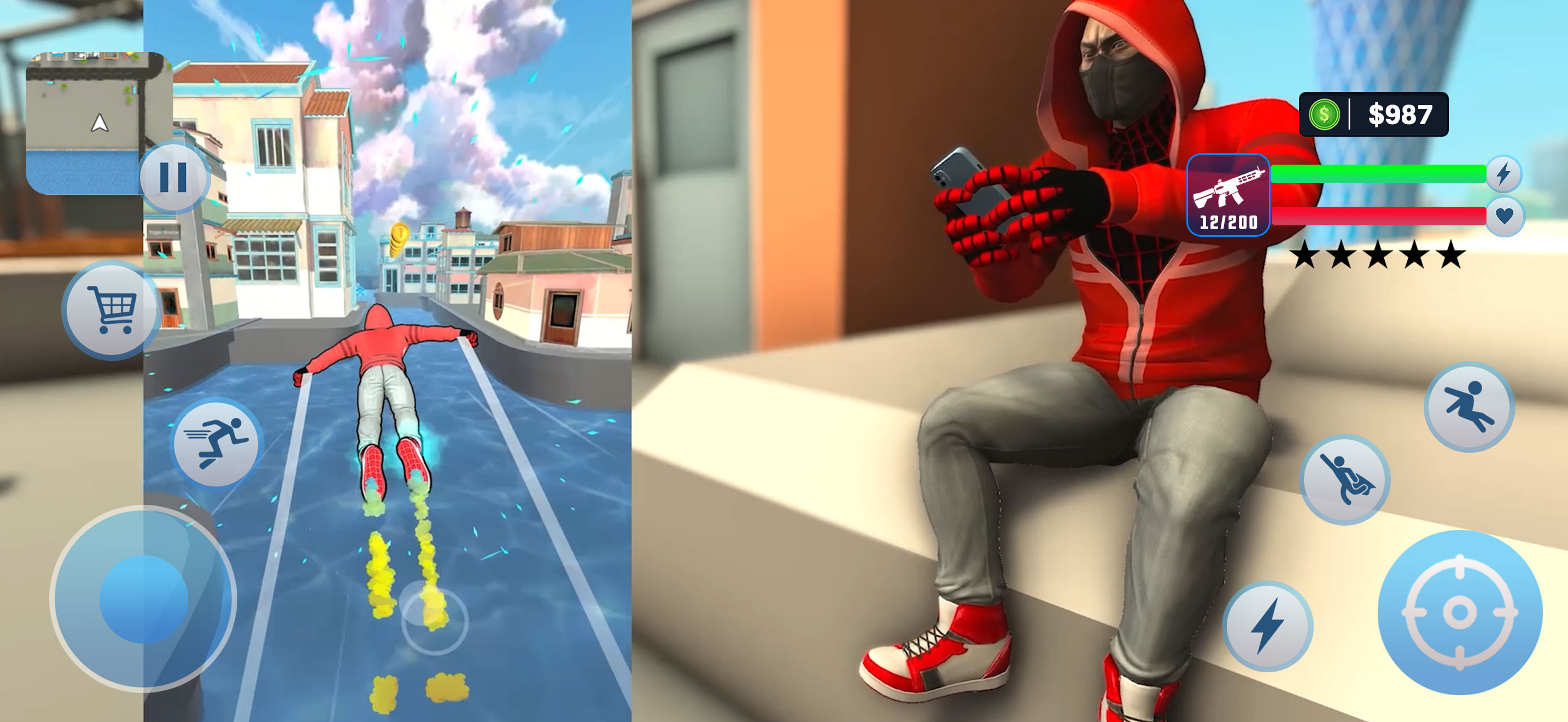 Grand Spider Hero : City War