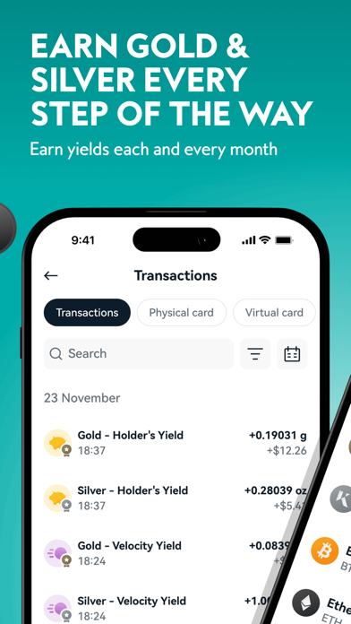 Screenshot #3 pour Kinesis - Buy gold and silver
