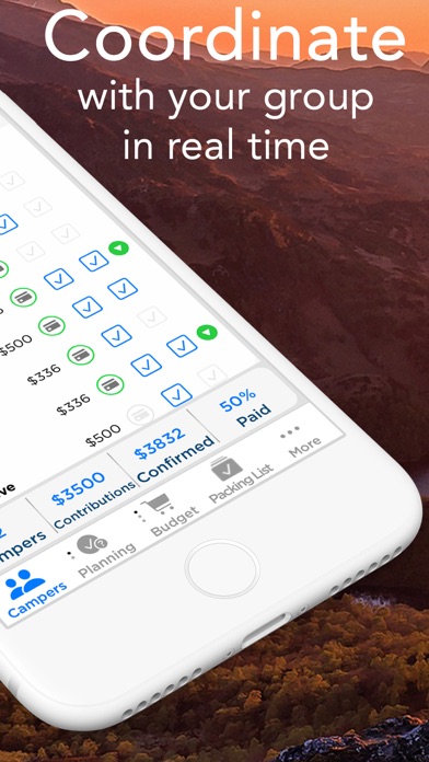 Pro Camping Planner Screenshot