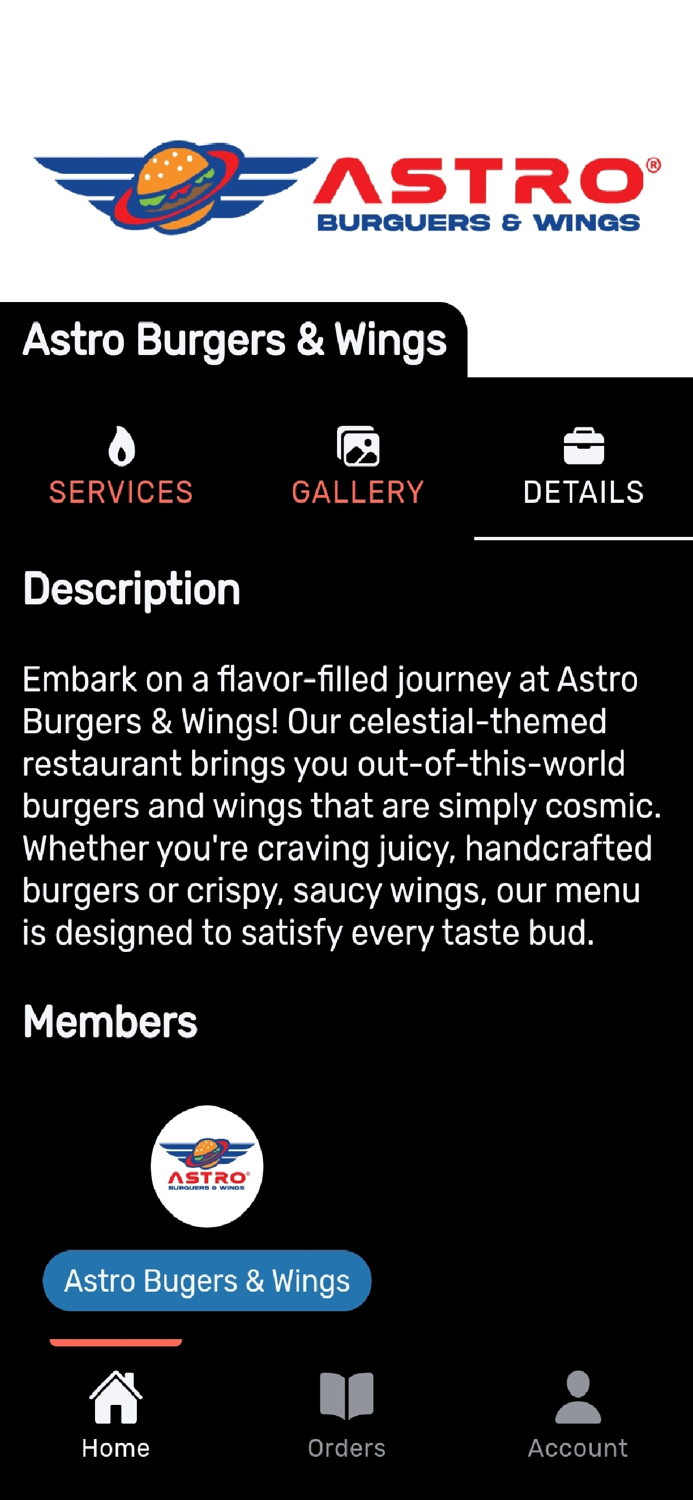 Astro Burgers and Wings