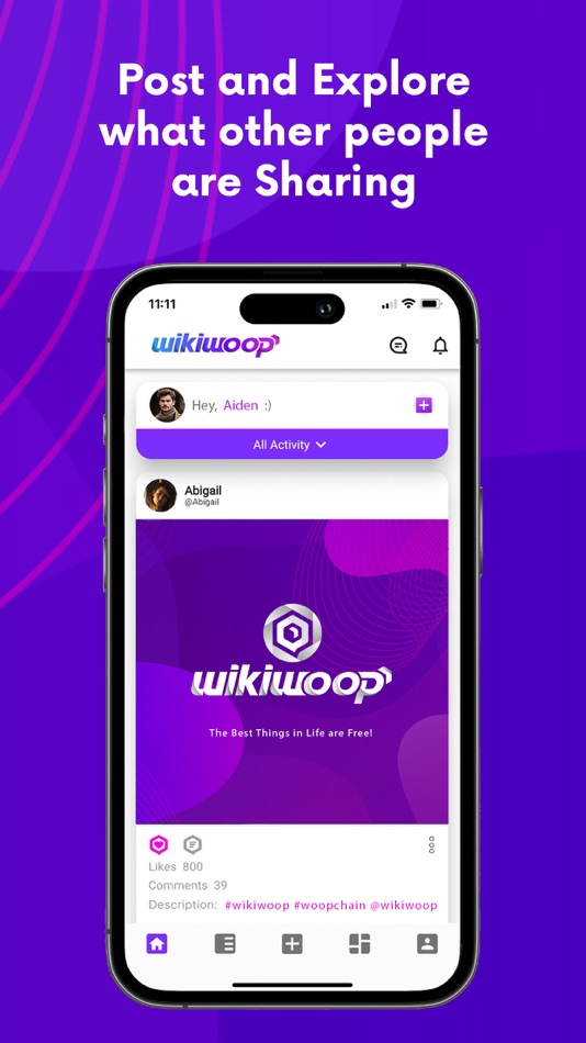 #4. Wikiwoop - Social Media (iOS) Podle: Wikiwoop INC.