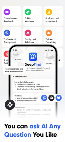DeepFind - AI Search Assistant screenshot