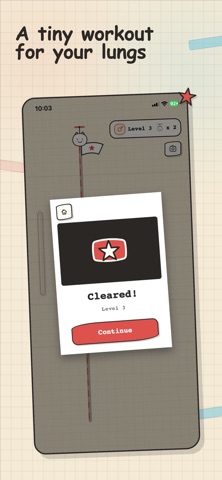 Pitch Cat - Voice Runner iPhone screenshot