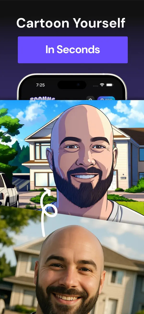 Screenshot #1 pour Cartoon Yourself Toonify