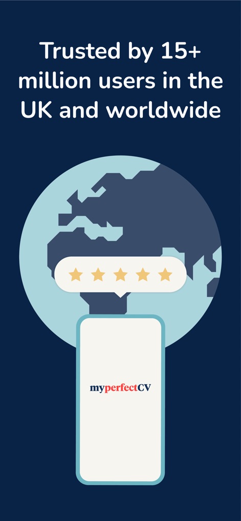 MyPerfectCV: Resume CV Builder - The app's widespread adoption is evident from its global representation and consistent high ratings from users.