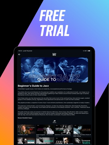 Qwest TV+ iPad screenshot