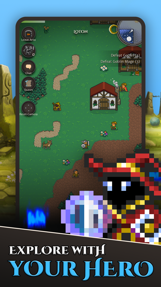 #5. Hero of Aethric: 8 Bit Fantasy (iOS) Av: Northern Forge Studios Inc