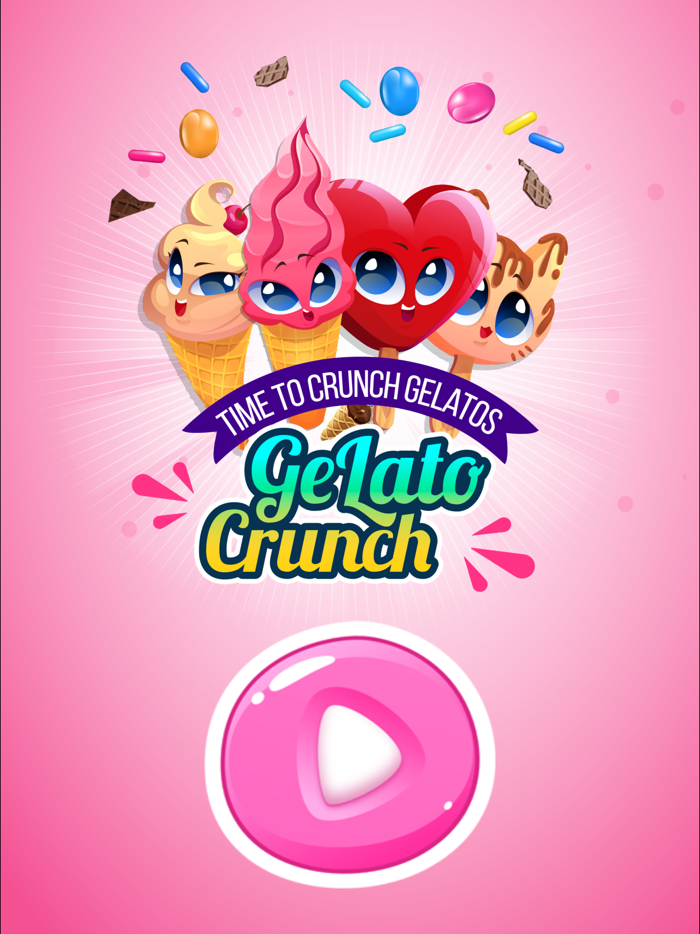 Gelato Crunch  Match 3 Game