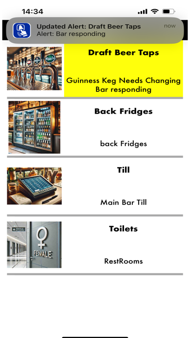 Screenshot 2 of Tap Alert App