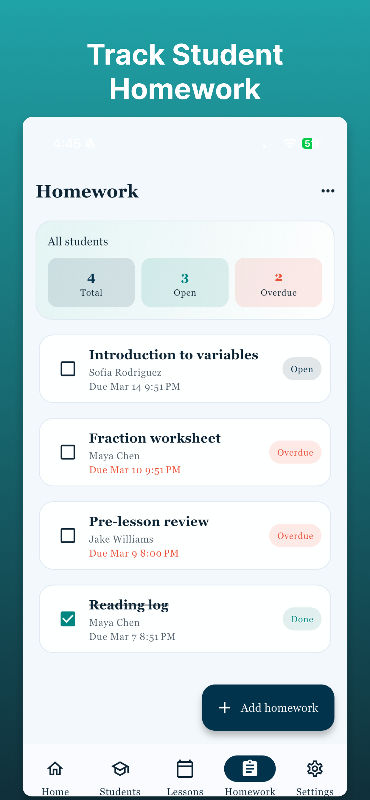 TutorTrail: Tutor Planner