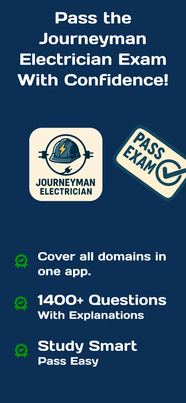 Screenshot #1 pour Journeyman Electrician 2026