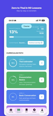 StudyThai.ai - Learn Thai Screenshot 2 of 8