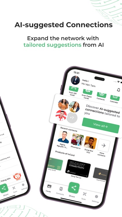 InCard: Agentic AI & Contacts