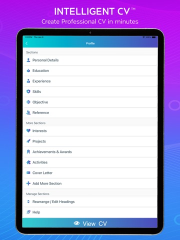 App screenshot