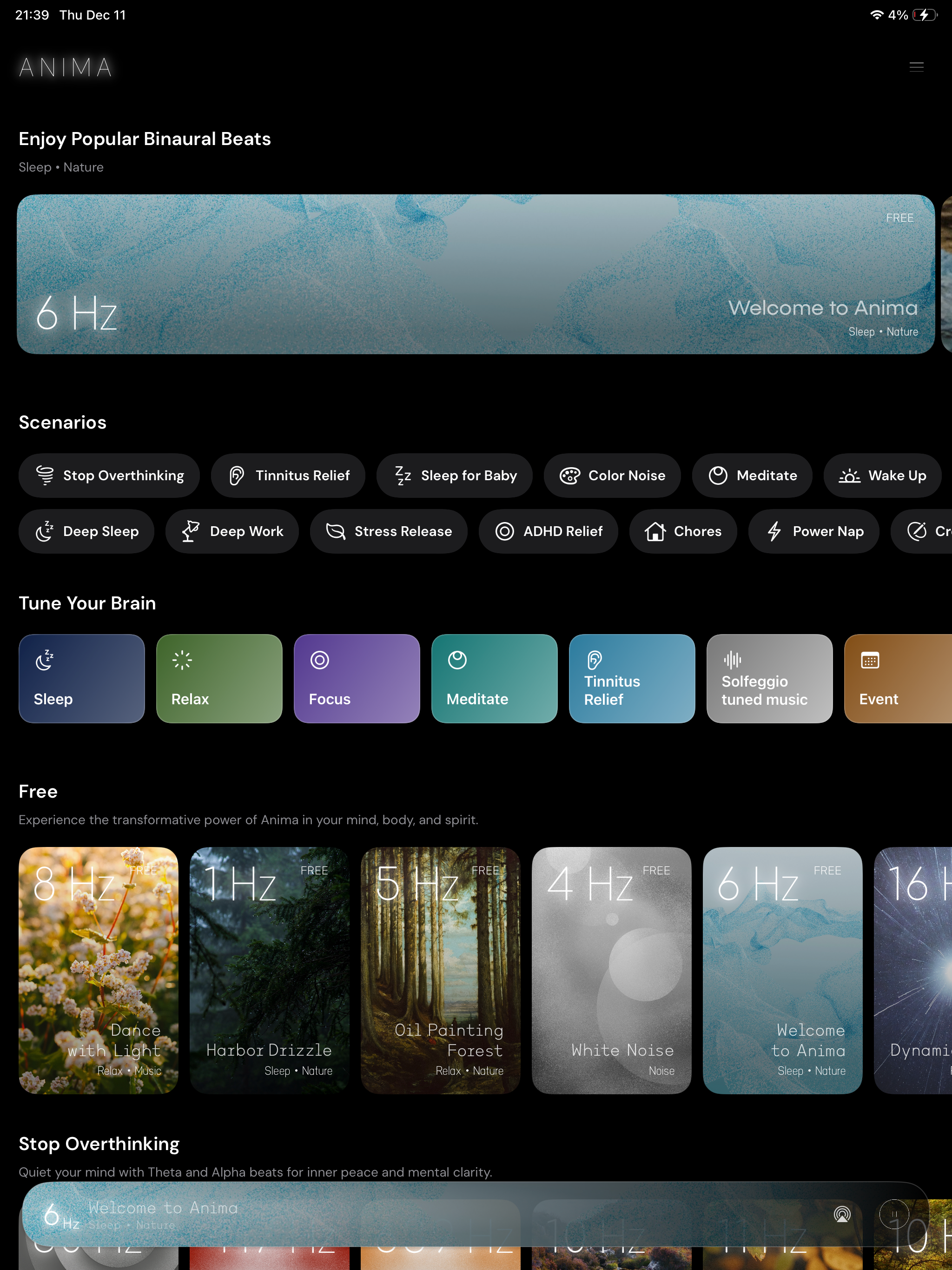 Anima: Binaural Beats screenshot 9