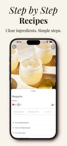 Cocktail Recipes Mixology iPhone screenshot