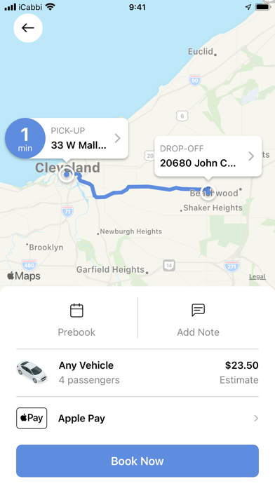 Ace Taxi Cleveland Screenshot