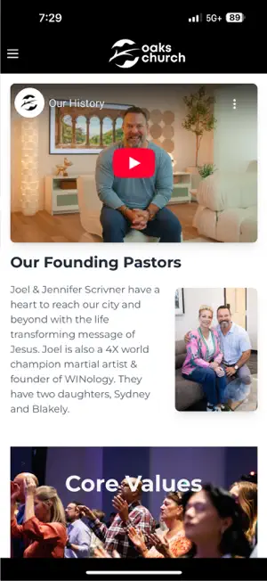 Oaks Church McKinney screenshot 2