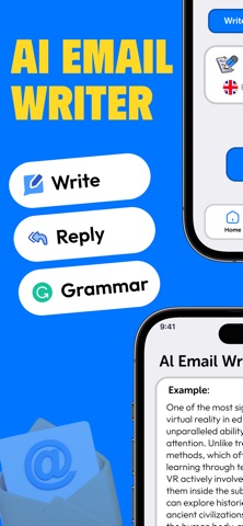 Smart AI Business Email Writer screenshot
