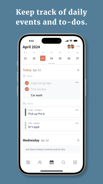Pixie Family Organizer Screenshot