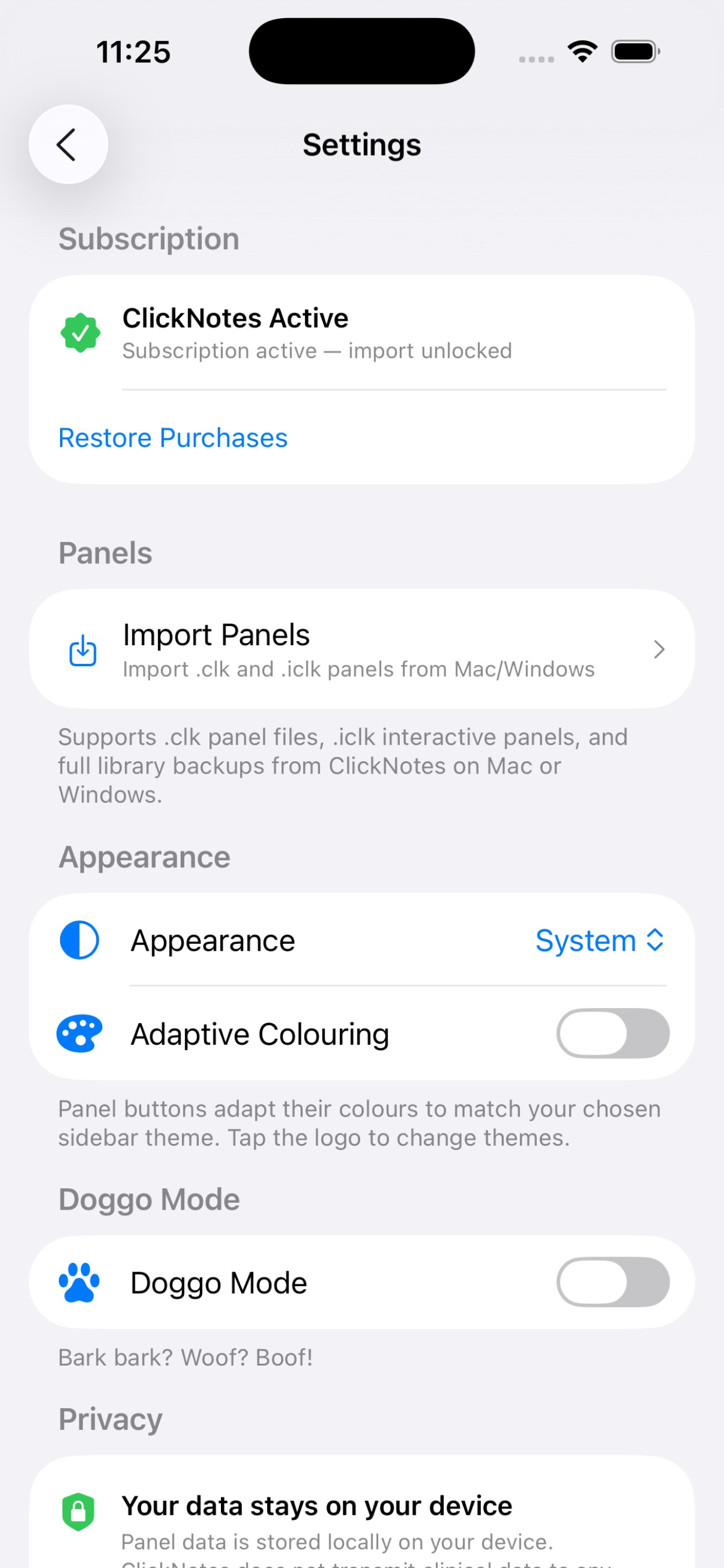 ClickNotes screenshot 7
