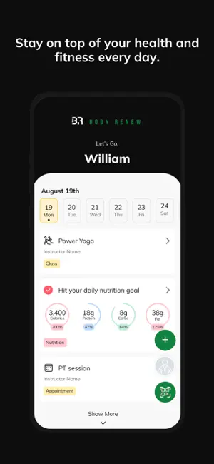 Body Renew Online screenshot 2