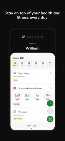 Body Renew Online screenshot